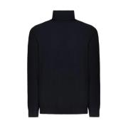 Heren Turtleneck Sweater Daniele Fiesoli , Black , Heren