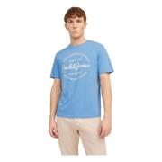 T-shirt Jack & Jones , Blue , Heren