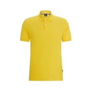 Klassieke Polo Hugo Boss , Yellow , Heren