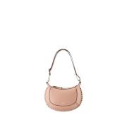 Moon Tas Leer Neutraal Schoudertas Isabel Marant , Beige , Dames