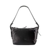 Zwarte Leren Leyden Portemonnee Isabel Marant , Black , Dames