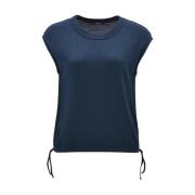 Korte Mouw Top Sewuki Opus , Blue , Dames