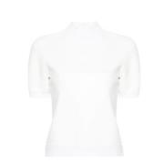 Witte T-shirts en Polos Tory Burch , White , Dames