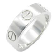 Pre-owned White Gold rings Cartier Vintage , Gray , Dames