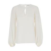 Witte Blusa Shirt P.a.r.o.s.h. , White , Dames