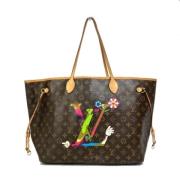 Pre-owned Canvas louis-vuitton-bags Louis Vuitton Vintage , Brown , Da...