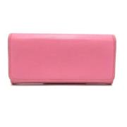 Pre-owned Leather wallets Loewe Pre-owned , Pink , Dames