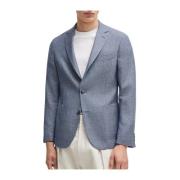 Navy Americana C-Hanry-233 Blazer Boss , Blue , Heren