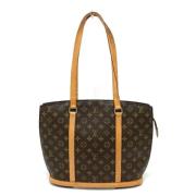 Pre-owned Canvas louis-vuitton-bags Louis Vuitton Vintage , Brown , Da...