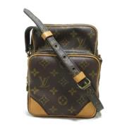 Pre-owned Canvas louis-vuitton-bags Louis Vuitton Vintage , Brown , Da...