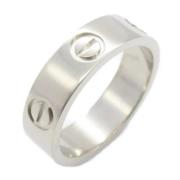 Pre-owned White Gold rings Cartier Vintage , Gray , Dames