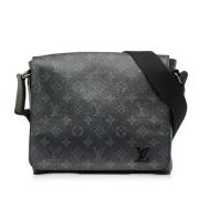 Pre-owned Canvas crossbody-bags Louis Vuitton Vintage , Black , Dames