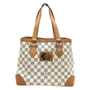 Pre-owned Canvas louis-vuitton-bags Louis Vuitton Vintage , White , Da...