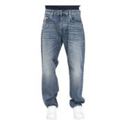 Loose Tapered Denim Jeans Armani Exchange , Blue , Heren