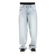 Baggy Denim Jeans Armani Exchange , Blue , Heren