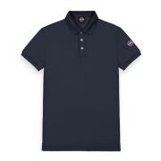 Piqué Katoenen Polo Shirt Colmar , Blue , Heren