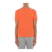 Korte Mouw T-Shirt Moschino , Orange , Heren