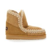 Beige Eskimo Winterlaarzen Mou , Beige , Dames