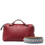 Pre-owned Leather handbags Fendi Vintage , Red , Dames