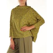 Lange Mouw Blouse Manila Grace , Green , Dames