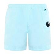 Heren Beachwear Boxer Shorts C.p. Company , Blue , Heren