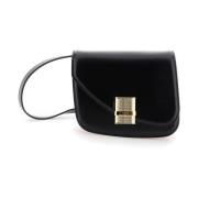 Zwarte Crossbody Tas met Asymmetrisch Ontwerp Salvatore Ferragamo , Bl...