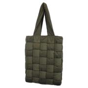 Pre-owned Nylon totes Bottega Veneta Vintage , Green , Dames