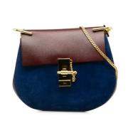 Pre-owned Leather crossbody-bags Chloé Pre-owned , Blue , Dames