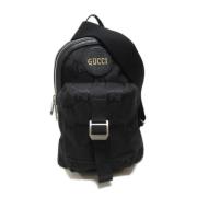 Pre-owned Canvas gucci-bags Gucci Vintage , Black , Dames