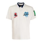 Heren Polo Klassiek Wit Invicta , White , Heren