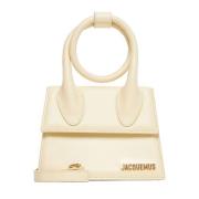 Stijlvolle witte tassen Jacquemus , Beige , Dames