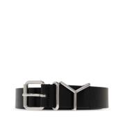 Leren riem Y/Project , Black , Dames