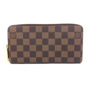 Pre-owned Canvas wallets Louis Vuitton Vintage , Brown , Dames