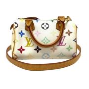 Pre-owned Fabric louis-vuitton-bags Louis Vuitton Vintage , Beige , Da...