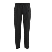 Wollen Broek Klassiek Model Briglia , Black , Heren