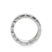 Pre-owned Metal rings Bvlgari Vintage , Gray , Dames