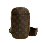 Pre-owned Canvas louis-vuitton-bags Louis Vuitton Vintage , Brown , Da...