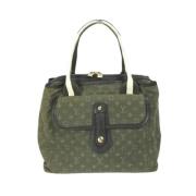 Pre-owned Fabric louis-vuitton-bags Louis Vuitton Vintage , Green , Da...