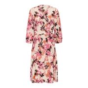 Grijze Chateau Blooms Jurk Saint Tropez , Multicolor , Dames