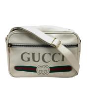 Pre-owned Leather gucci-bags Gucci Vintage , White , Dames