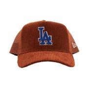 Los Angeles Dodgers Baseball Cap New Era , Brown , Heren