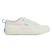 Allen Band Sneakers Pepe Jeans , White , Dames