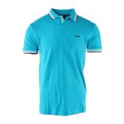 Blauwe Polo Shirt Regular Fit Hugo Boss , Blue , Heren