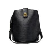 Pre-owned Leather louis-vuitton-bags Louis Vuitton Vintage , Black , D...