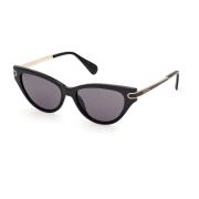 Stijlvolle zonnebril Mo0101 Zwart Max & Co , Black , Dames