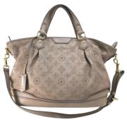 Pre-owned Fabric louis-vuitton-bags Louis Vuitton Vintage , Beige , Da...