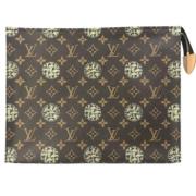 Pre-owned Fabric louis-vuitton-bags Louis Vuitton Vintage , Brown , Da...