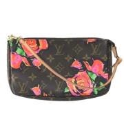 Pre-owned Fabric louis-vuitton-bags Louis Vuitton Vintage , Brown , Da...