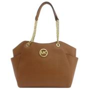 Pre-owned Canvas shoulder-bags Michael Kors Pre-owned , Brown , Dames