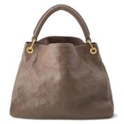 Pre-owned Fabric louis-vuitton-bags Louis Vuitton Vintage , Brown , Da...